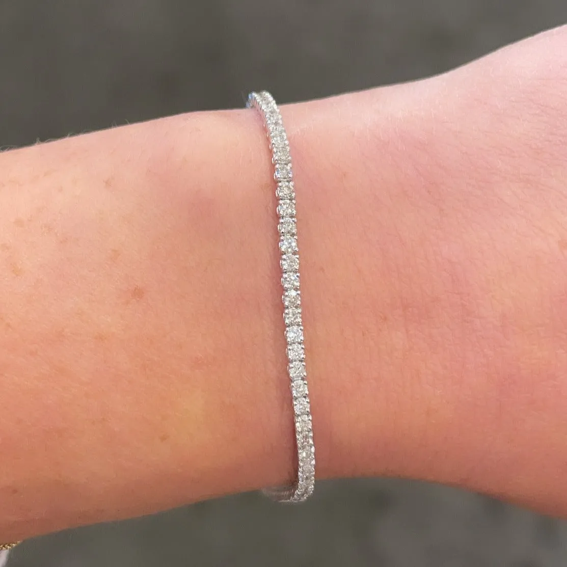14K GOLD DIAMOND 2CT GILA TENNIS BRACELET