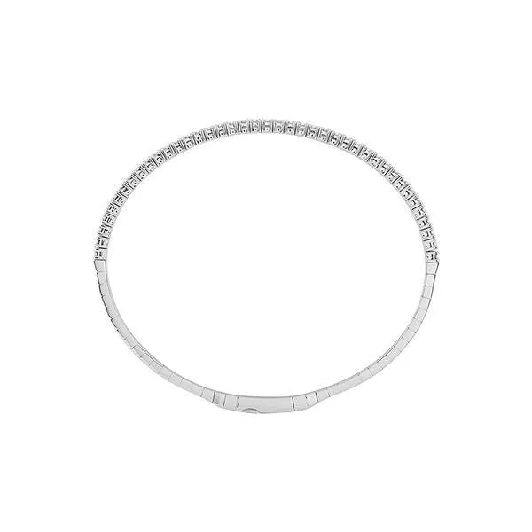 14K WHITE GOLD 1.00 CT. TW. CLASSIC PRONG ROUND CUT DIAMOND BRACELET