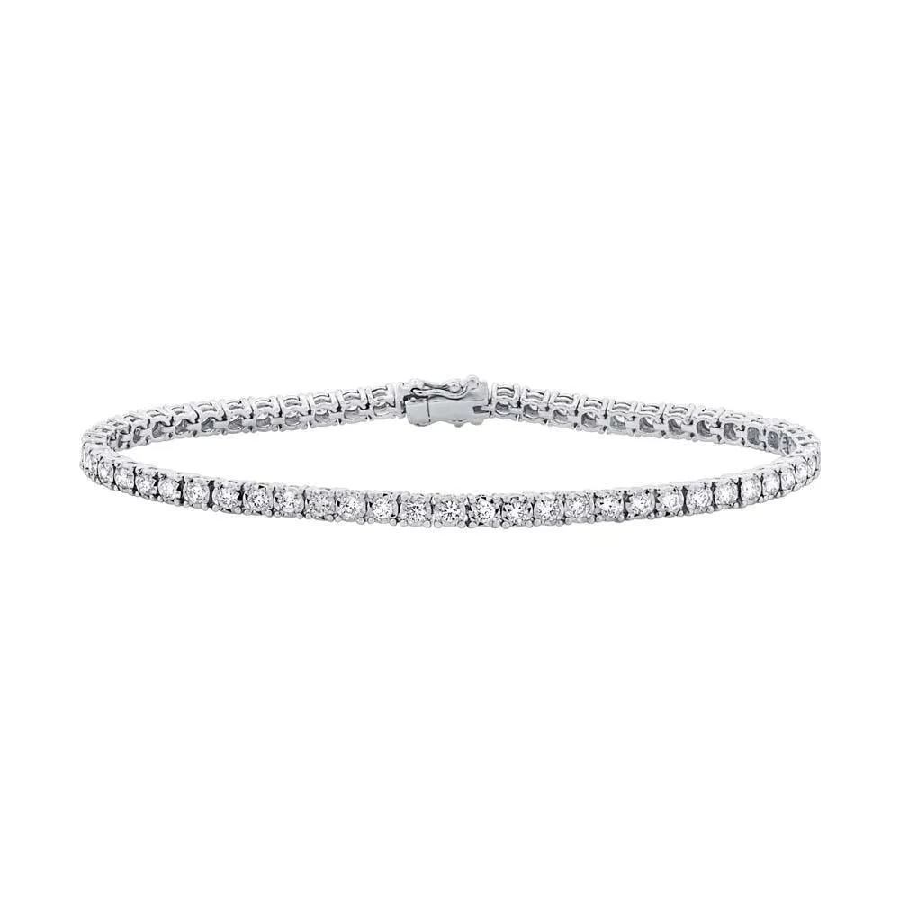 2.02ctw Diamond Tennis Bracelet