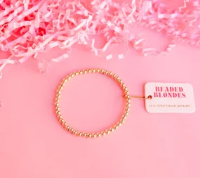 4mm Gold Bracelet