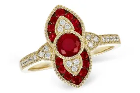 Allison Kaufman Ruby Vintage Ring