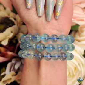 Aquamarine (Extra AAA Grade) Bracelet for Calm Communication