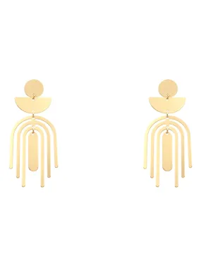 Arch Shape Dangle Earrings