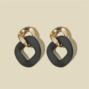 Black Statement Earrings