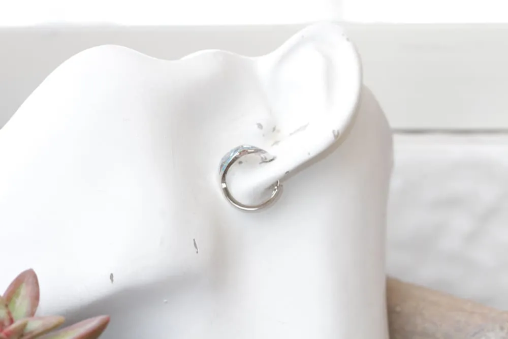 BLUE INFINITY EARRINGS