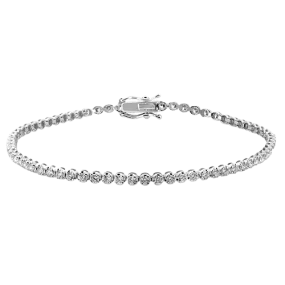Bracelet in 18k Gold with Diamonds