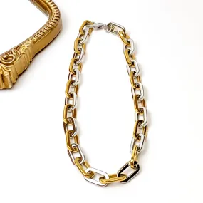 Bracha | Elle Gage Two Tone Chain Necklace