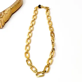 Bracha | Frances Gold Tone Chunky Chain Necklace