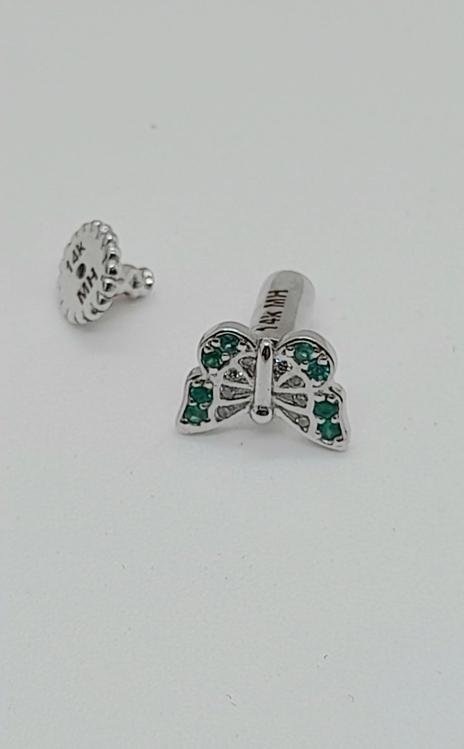 Butterfly Labret Stud