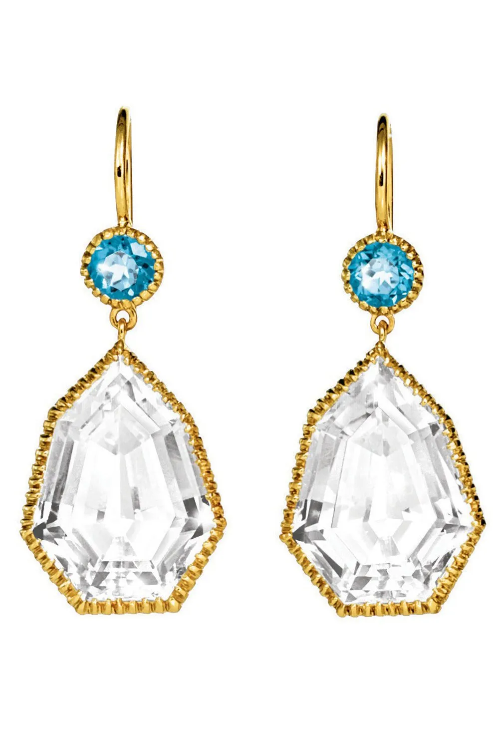 Byzantine Drop Ear Clips