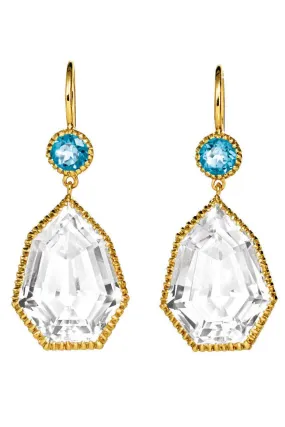 Byzantine Drop Ear Clips