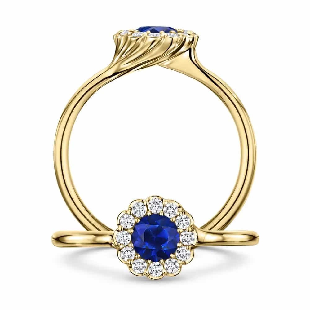 Cannelé Twist Sapphire