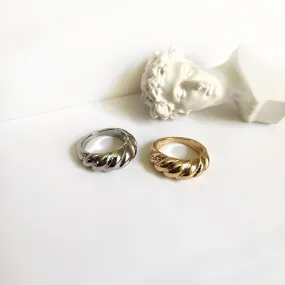 Chunky Minimalist Gold/Silver Rings