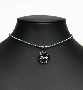 Cobra - AR Pearl - Beaded Choker Necklace