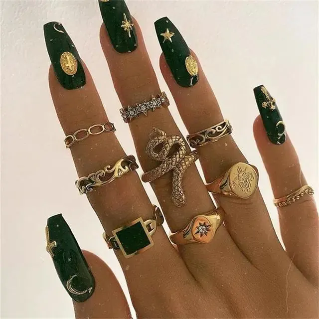 Dark Mystique Ring Collection