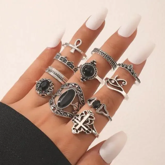 Dark Mystique Ring Collection