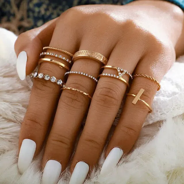 Dark Mystique Ring Collection