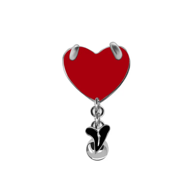 Devil Bat Spider Zinc Alloy Belly Button Ring