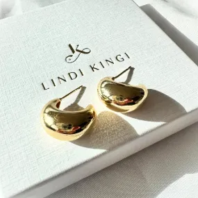 Dew Drops Gold Earrings