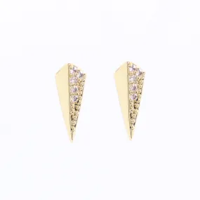 Diamond Studs - Gold