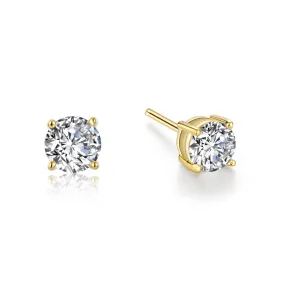 ER CL S.S. GP 1.50 CTTW 4 Prong Round Studs
