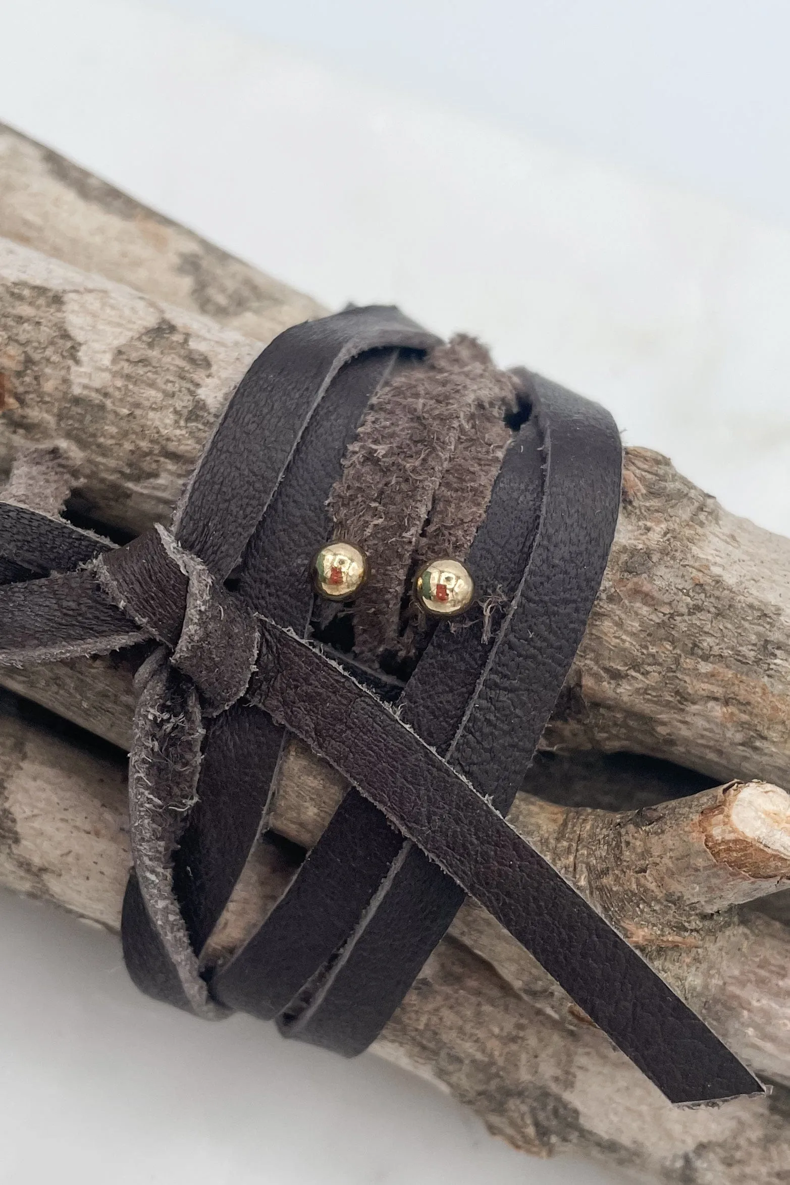 Gold Ball Stud Earrings
