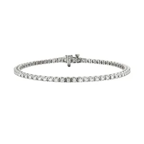 Gold Diamond Tennis Bracelet 2CTW