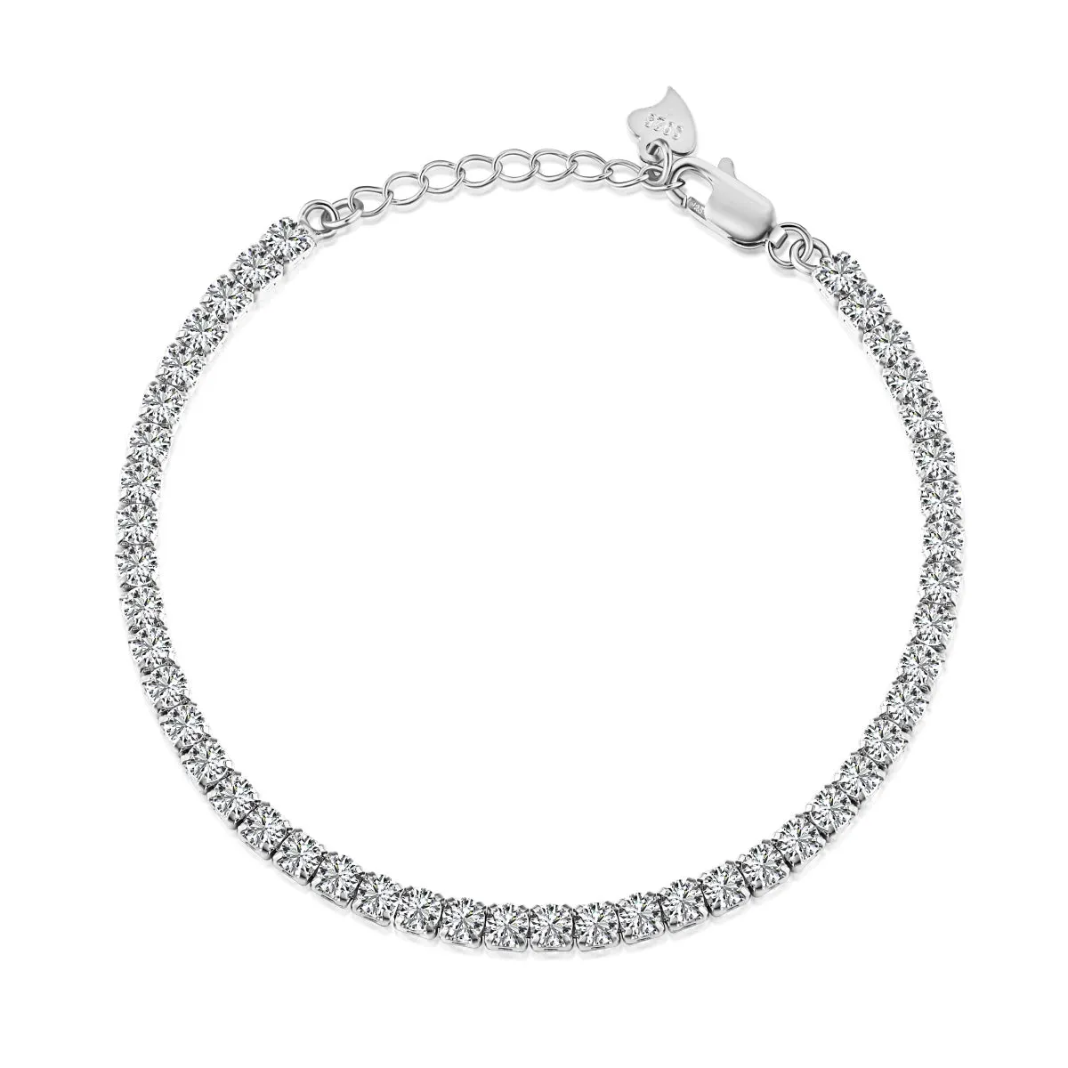 [Goodv]Sparkling Round Cut Daily Bracelet