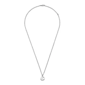 Gucci Interlocking Sterling Silver Necklace