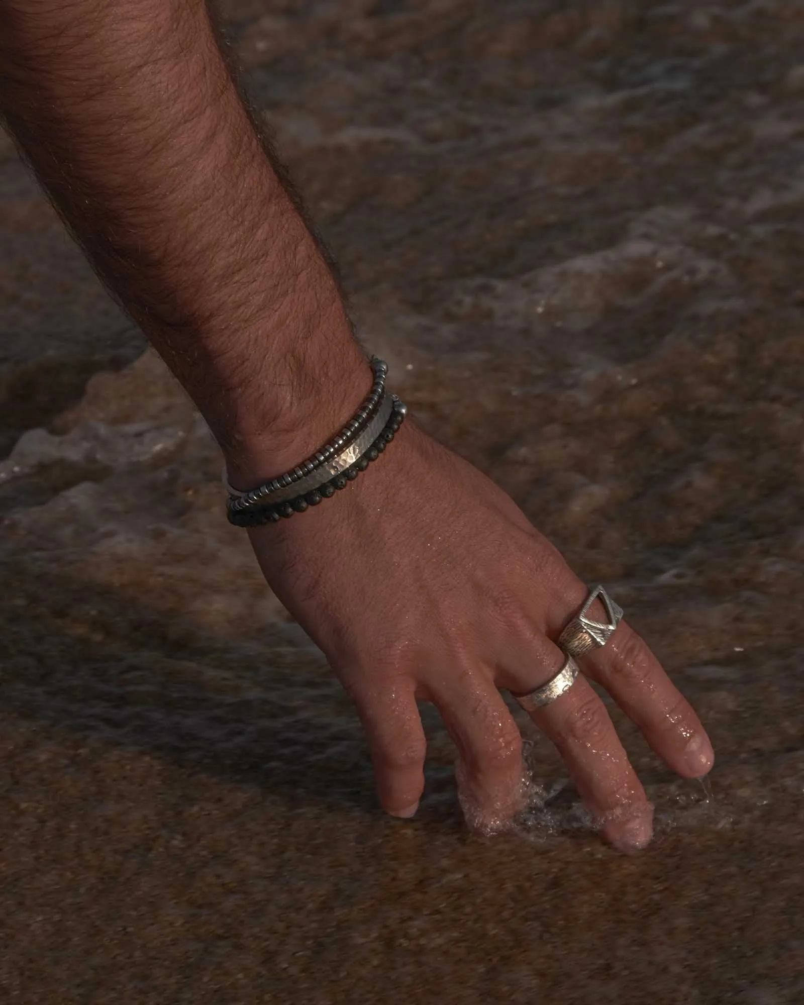 Hammered Cuff Bracelet