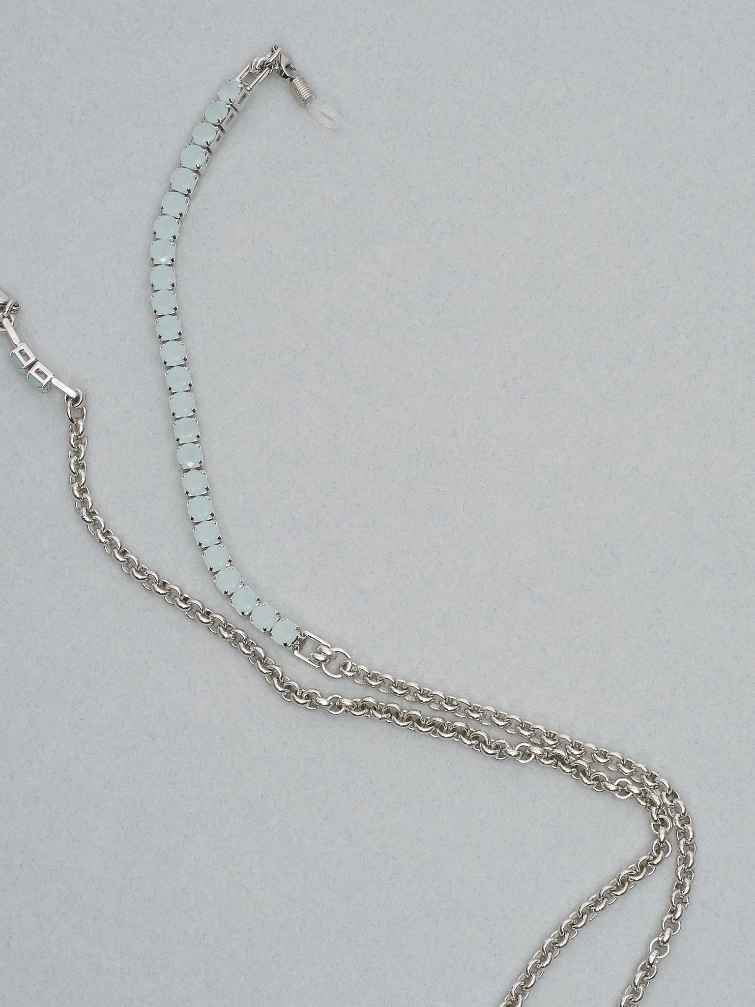 I Visionari / Tennis Chain / Silver Aquamarine