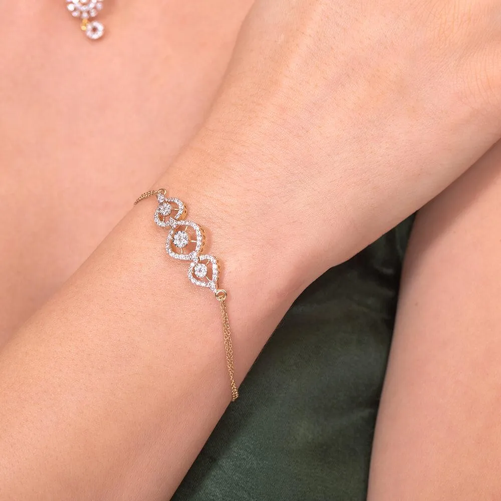 Josieh Silver Loose Bracelet | 22KT Gold Vermeil