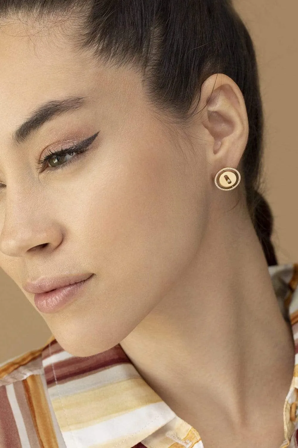 Lucky Move Stud Earrings