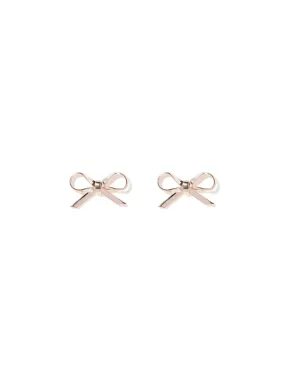 Madison Metal Bow Earrings