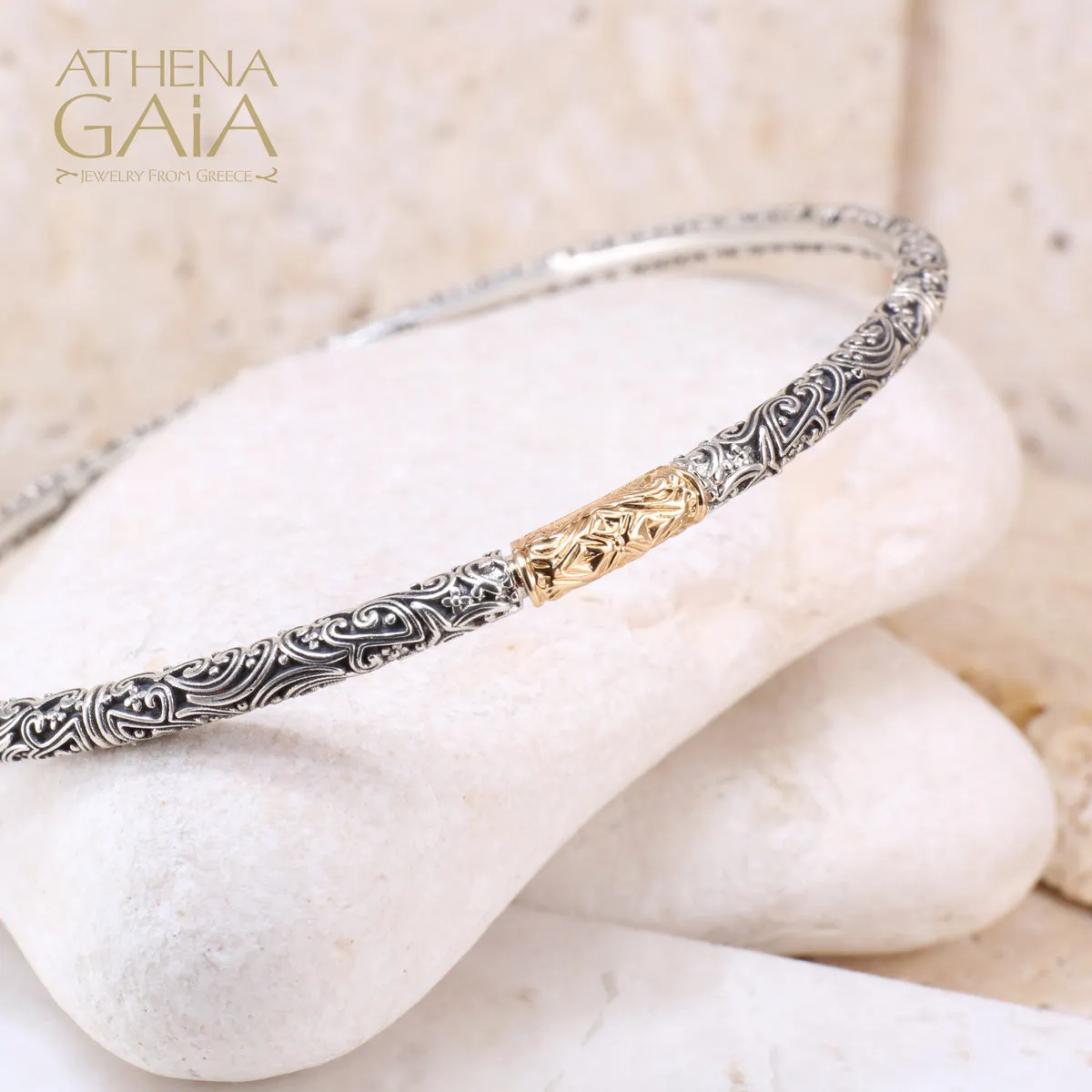 Meadow Breeze Single Accent Bangle Bracelet