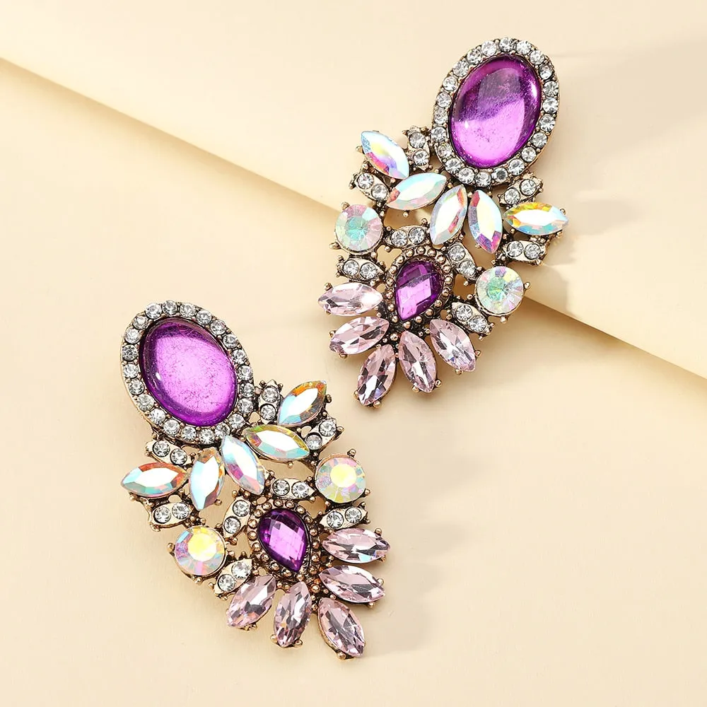 Modern Fashion Geometric Big Dangle Drop Earrings For Women