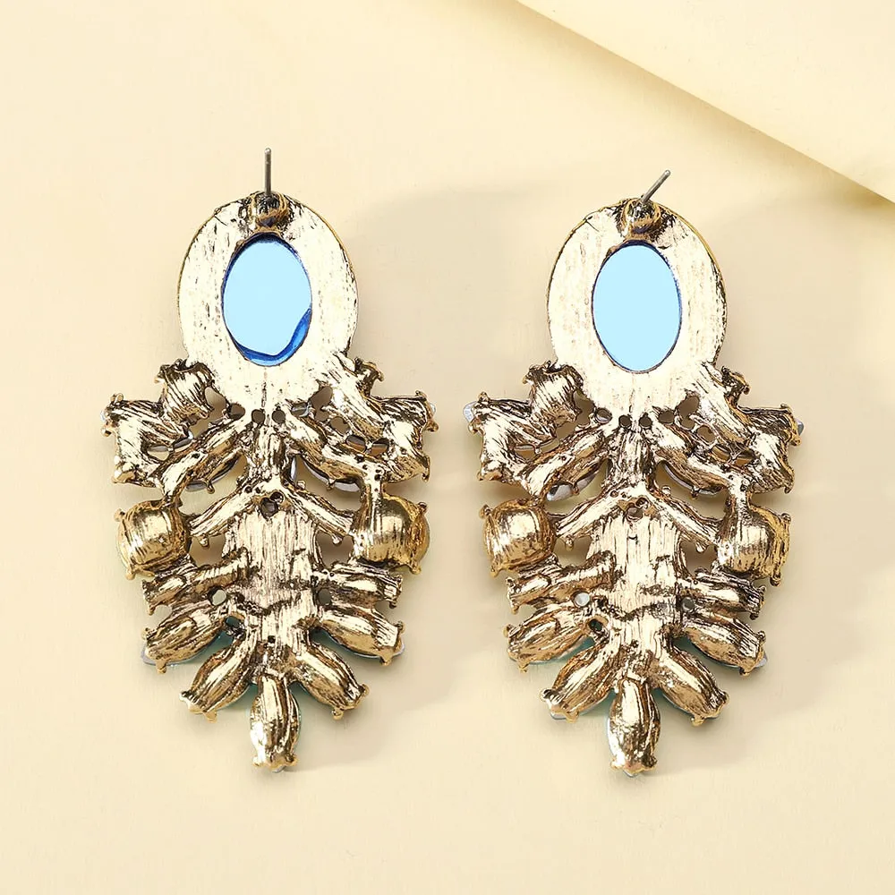Modern Fashion Geometric Big Dangle Drop Earrings For Women