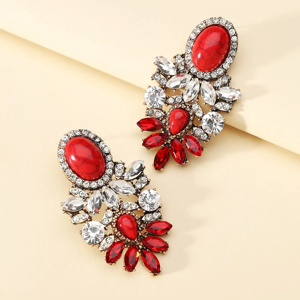 Modern Fashion Geometric Big Dangle Drop Earrings For Women