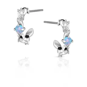 Montana Silversmiths River Bend Opal Crystal Earrings