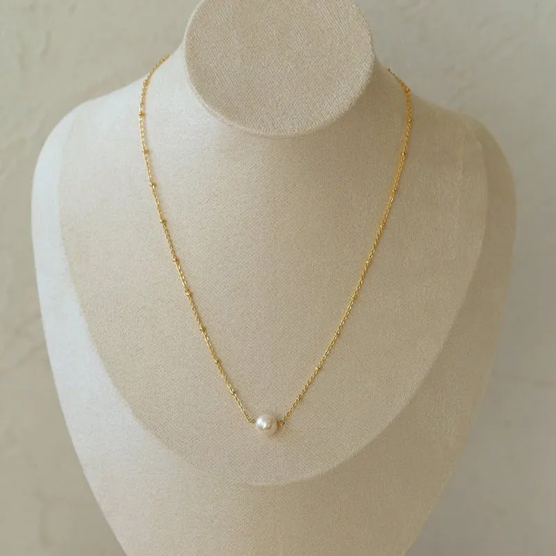 Multi-style Chain and Pearl Stacking Necklace