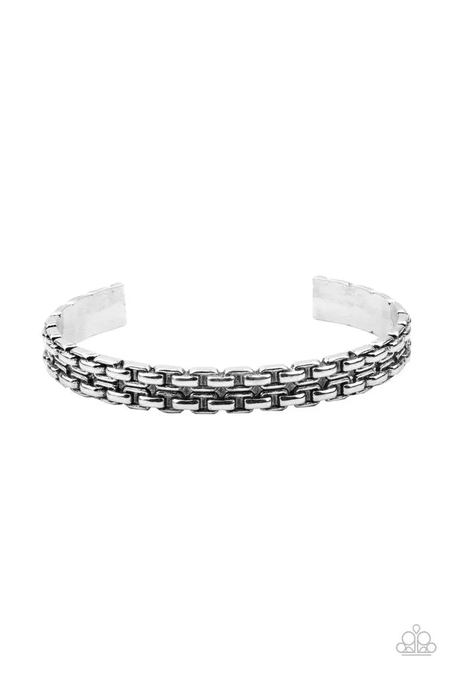 Paparazzi Bracelet ~ Full Rig - Silver