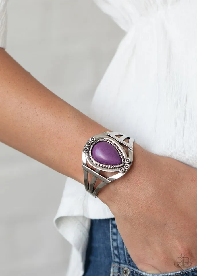 Paparazzi Bracelet ~ Sage Brush Beauty - Purple