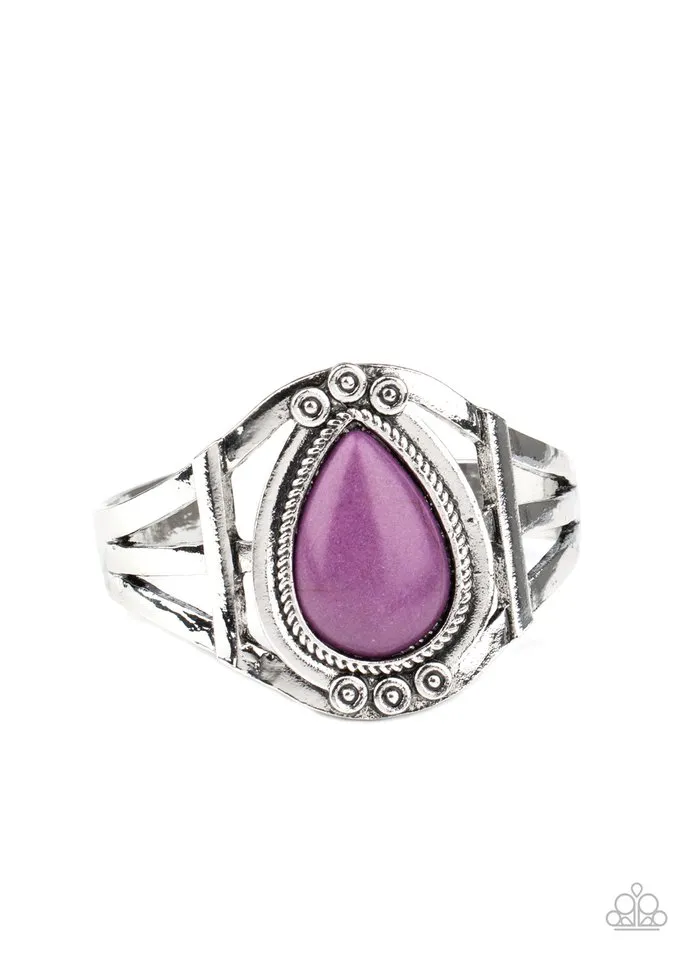 Paparazzi Bracelet ~ Sage Brush Beauty - Purple