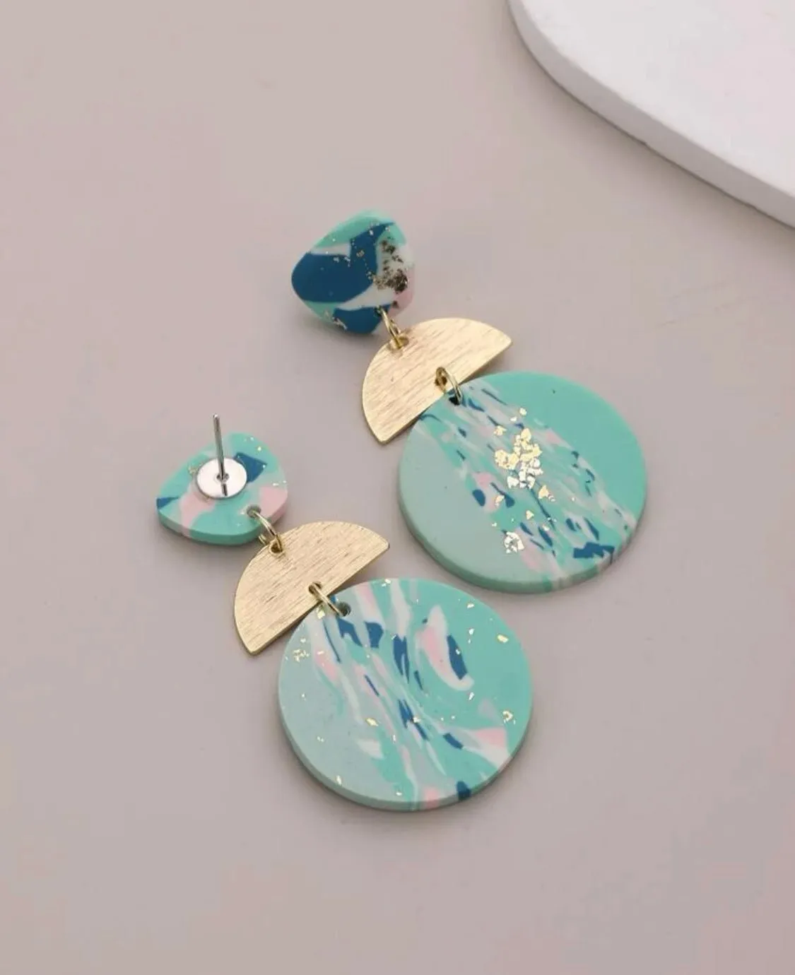 Polymer Clay Dangle Earrings