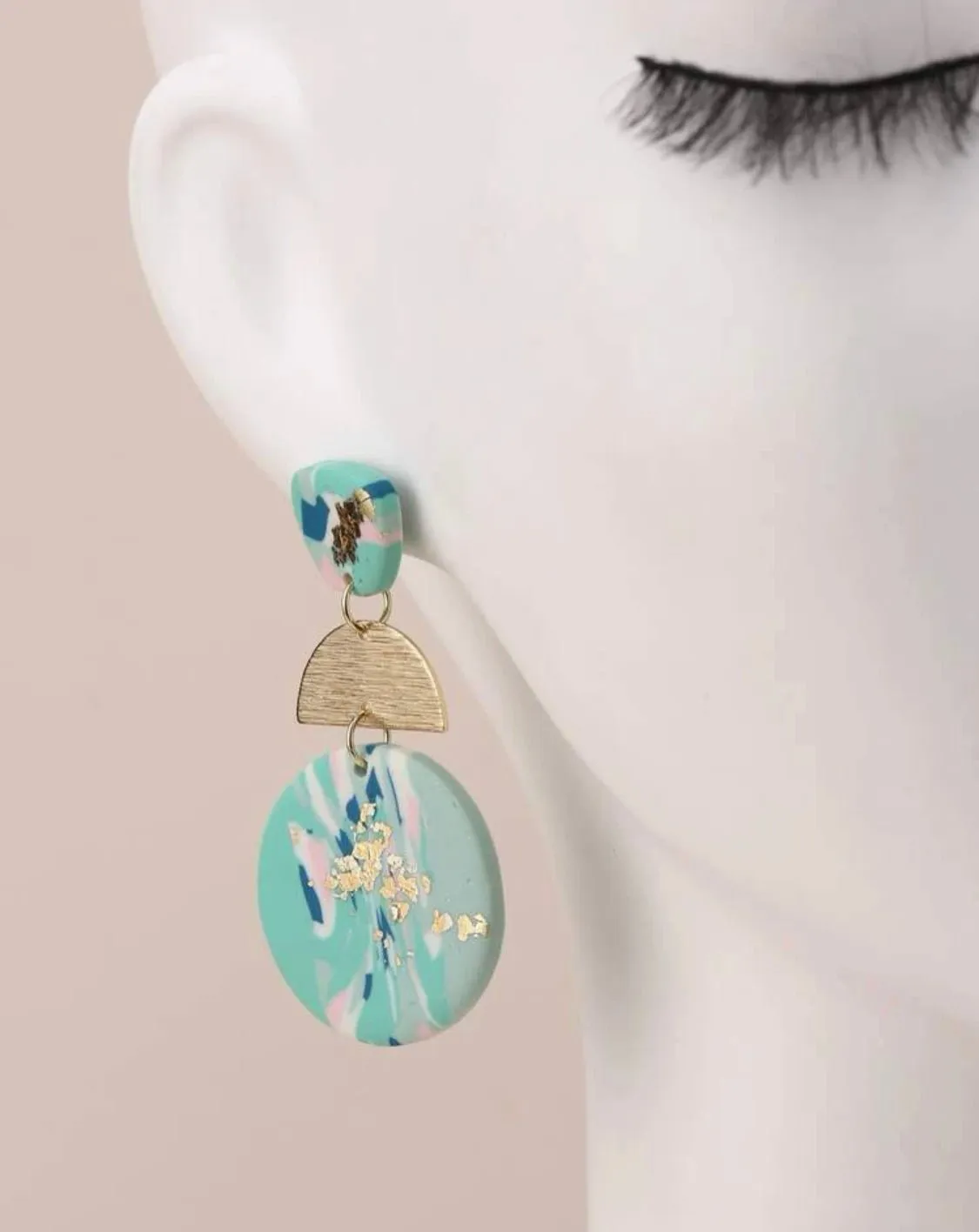 Polymer Clay Dangle Earrings