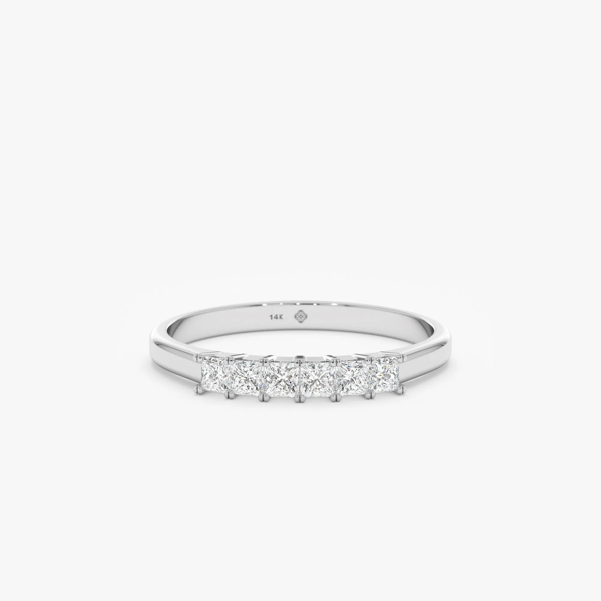 Princess-Cut Diamonds Gold Ring, Dawn