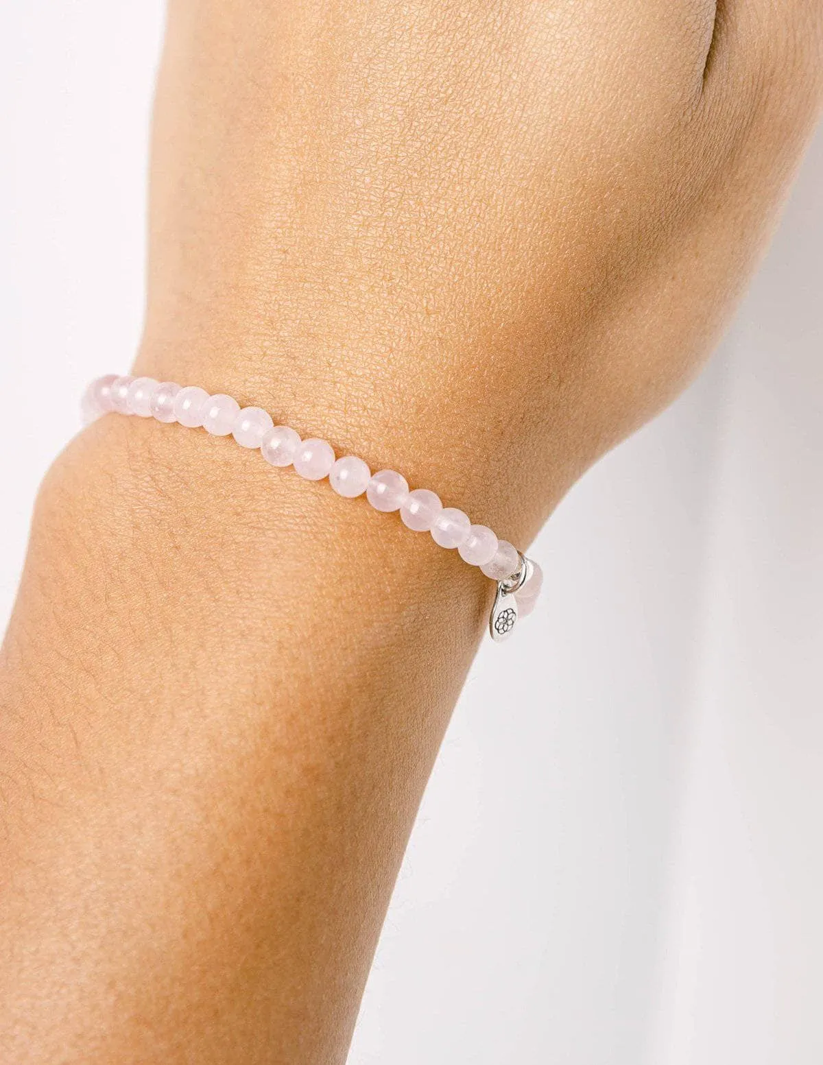 Rose Quartz Mini Gemstone Bracelet