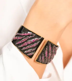 Ruby Tiger Strip | Cuff