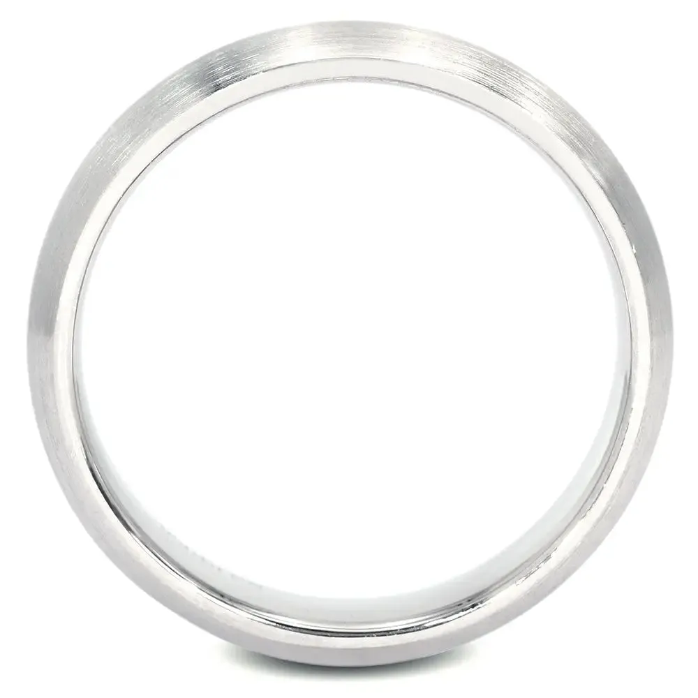 Sateria Satin Brushed Matching Wedding Rings in 18K gold