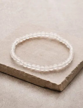 Snow Quartz Mini Energy Gemstone Bracelet